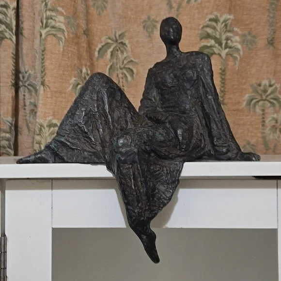 CONTEMPORARY FIGURAL SCULPTURES. "La Peine De Coeur" - Picture 3 of 10